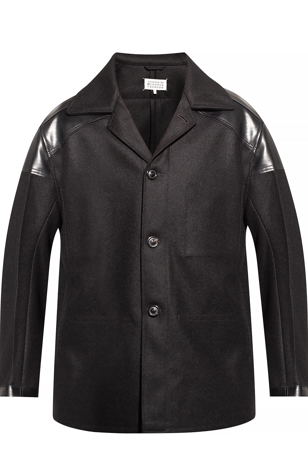 Maison margiela discount wool biker jacket